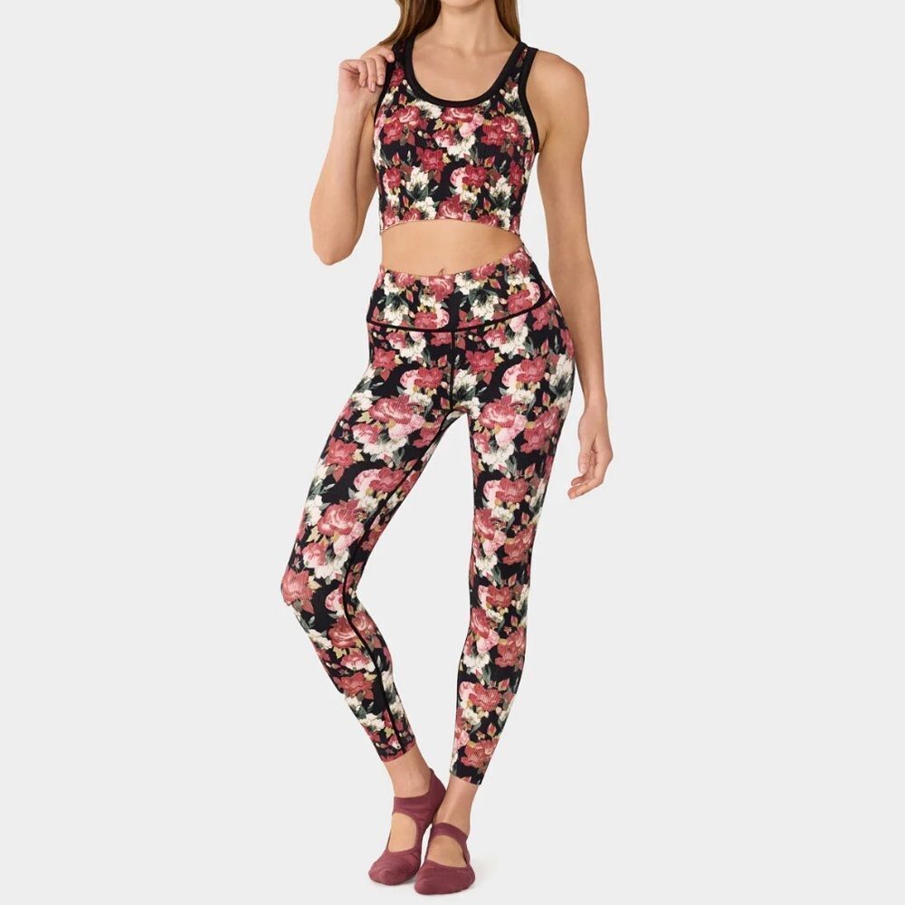 NWOT Tavi Floral Legging and Top Set XS